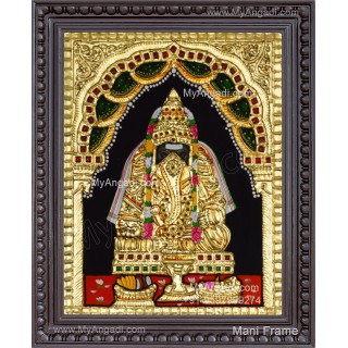 Karpaga Vinayagar Tanjore Painting