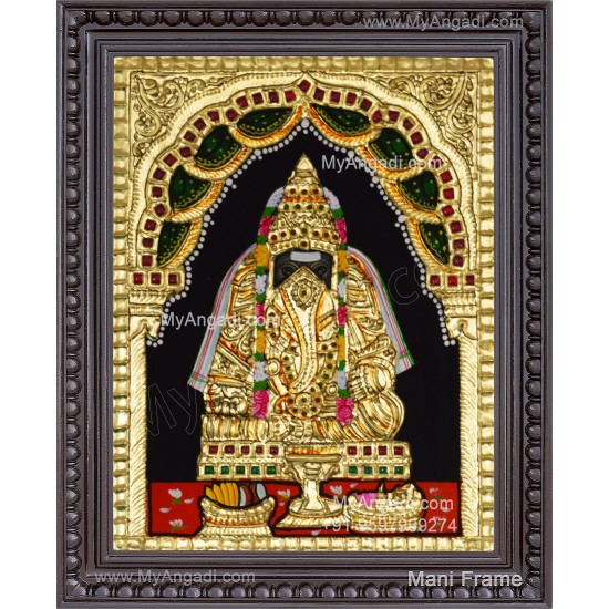 Karpaga Vinayagar Tanjore Painting