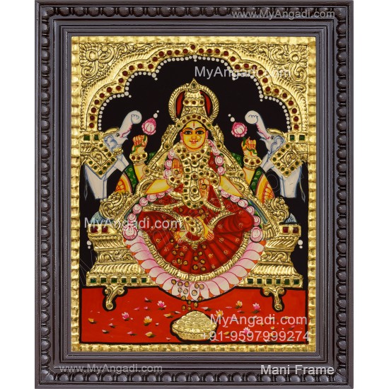 Gajalakshmi Tanjore Painting