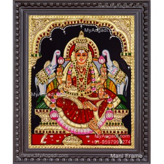 Gajalakshmi Tanjore Painting