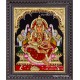 Gajalakshmi Tanjore Painting