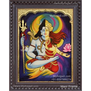 Arthanareeswarar Tanjore Painting