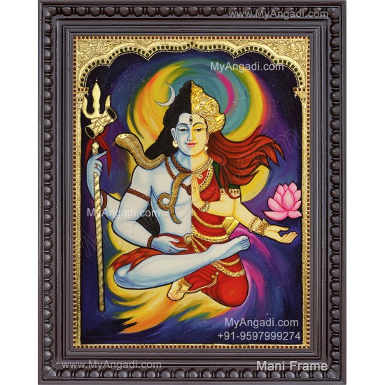 Arthanareeswarar Tanjore Painting