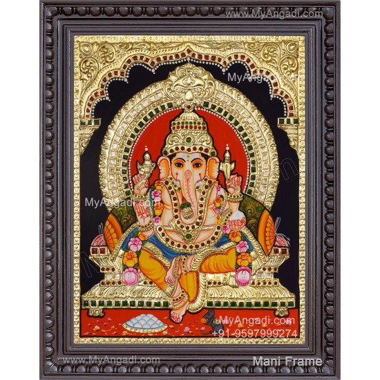 Ganapati Tanjore Painting