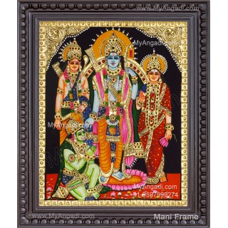 Ram Parivar Tanjore Painting