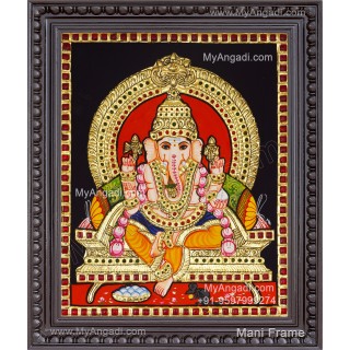 Ganesha Tanjore Painting