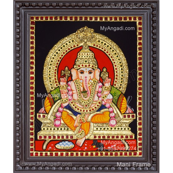 Ganesha Tanjore Painting