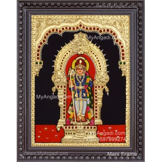 Palani  Murugan Tanjore Painting