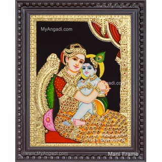 Yasotha Krishna Tanjore Painting