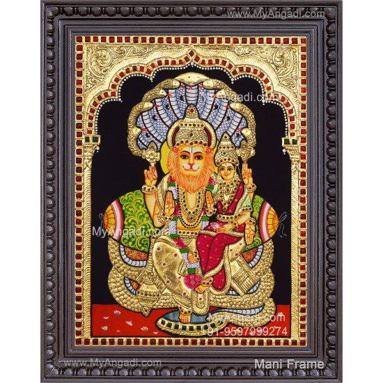 Lakshmi Narasimmar Tanjore Paintings
