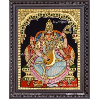Saraswathi Tanjore Painting
