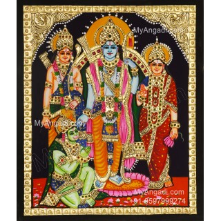 Ram Parivar Tanjore Painting