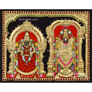 Balaji Thayar Tanjore Painting