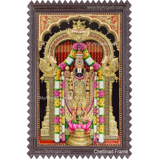 Balaji Lakshmi 3D Tanjore Painting