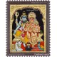 Shivan Family Tanjore Painting Shivan Family Tanjore Painting