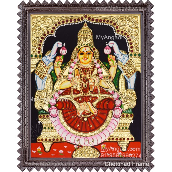 Gajalakshmi Tanjore Painting Gajalakshmi Tanjore Painting