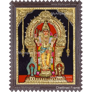 Murugan Tanjore Painting