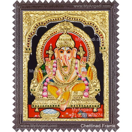 Ganehsa Tanjore Painting