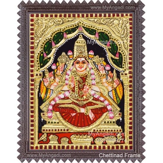 Lakshmi Tanjore Painting Lakshmi Tanjore Painting