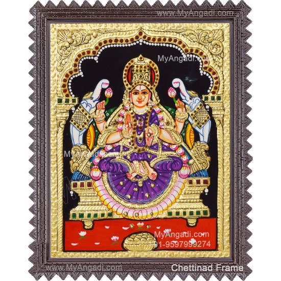 Gajalakshmi Tanjore Painting Gajalakshmi Tanjore Painting