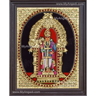 Murugan Tanjore Painting