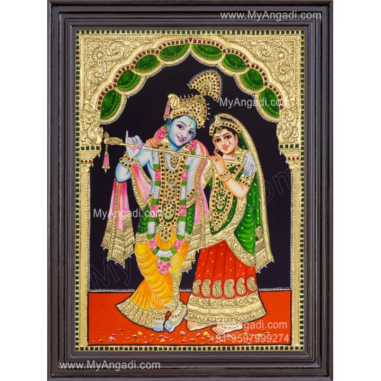 Radha Krishna Tanjore Painting Radha Krishna Tanjore Painting