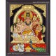 Shivan Family Tanjore Painting Shivan Family Tanjore Painting
