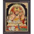 Shivan Family Tanjore Painting