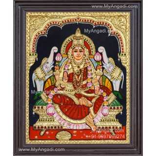 Gajalakshmi Tanjore Painting