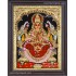 Gajalakshmi Tanjore Painting