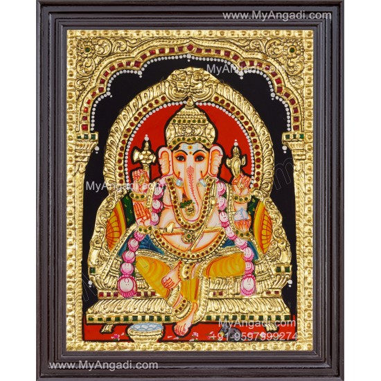 Ganesh Tanjore Painting
