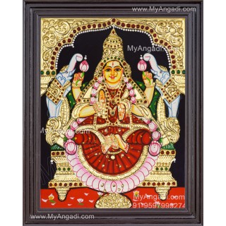Gajalakshmi Tanjore Painting