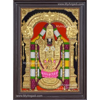 Balaji Lakshmi Tanjore Painting