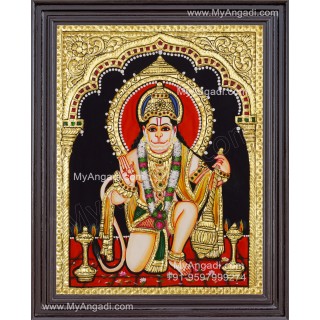 Hanuman Tanjore Painting