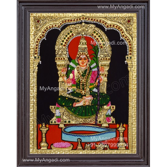 Lalitha Devi Tanjore Painting Lalitha Devi Tanjore Painting