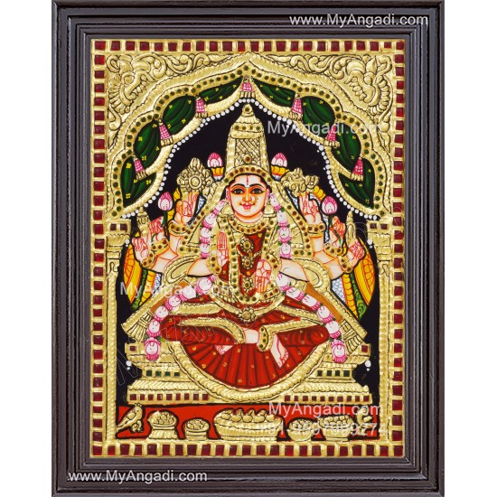 Lakshmi Tanjore Painting Lakshmi Tanjore Painting