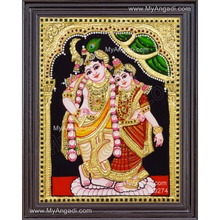 Radha Krishna Tanjore Paintings