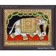 Elephant Tanjore Painting Elephant Tanjore Painting