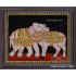 Bull and Elephant Optical Illusion in Airavatesvara Temple Tanjore Painting