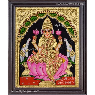 Gajalakshmi Tanjore Painting