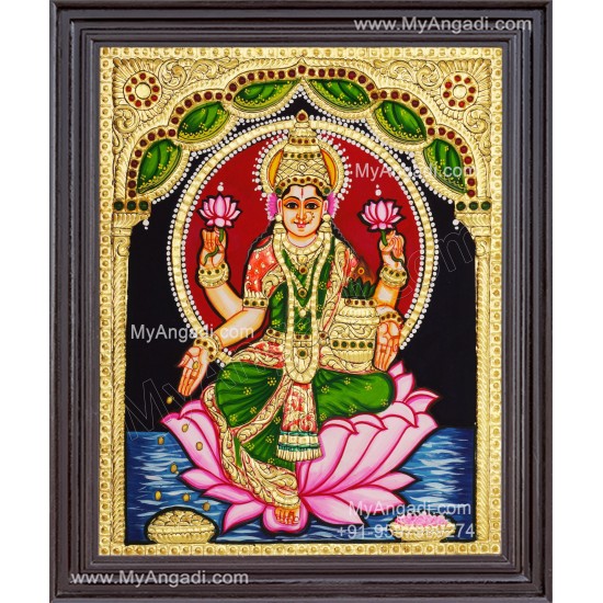 Lakshmi Tanjore Painting Lakshmi Tanjore Painting