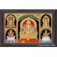 5 God Balaji Lakshmi Murugan Ganesha Saraswathi Tanjore Painting 5 God Balaji Lakshmi Murugan Ganesha Saraswathi Tanjore Painting