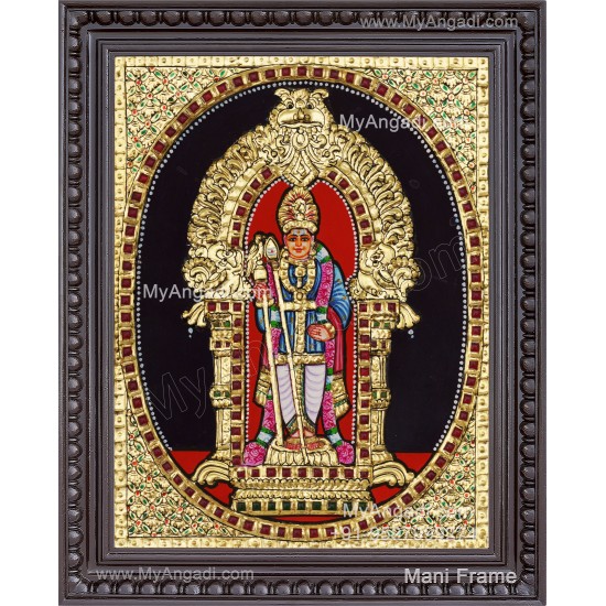 Murugan Tanjore Painting Murugan Tanjore Painting