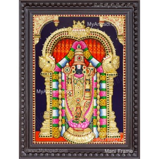 Balaji Lakshmi 3D Tanjore Painting