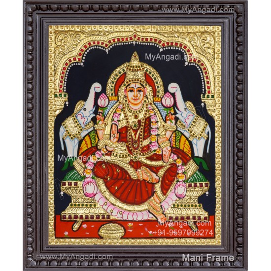 Gajalakshmi Tanjore Painting Gajalakshmi Tanjore Painting