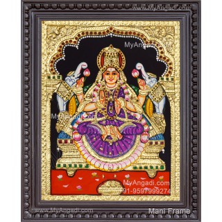 Gajalakshmi Tanjore Painting