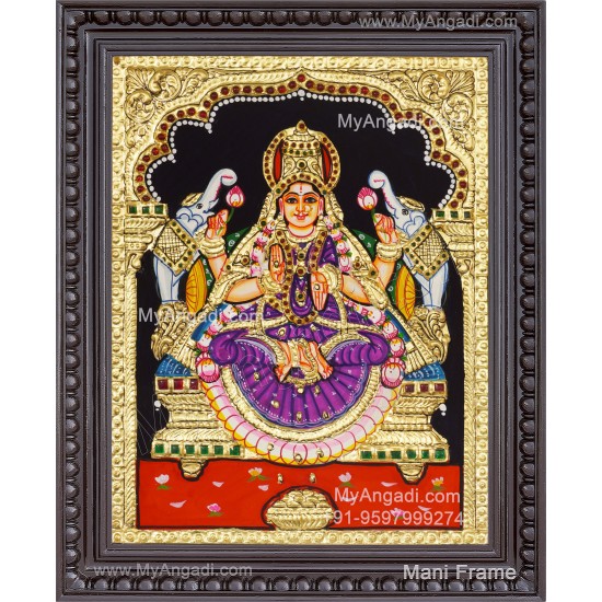 Gajalakshmi Tanjore Painting Gajalakshmi Tanjore Painting