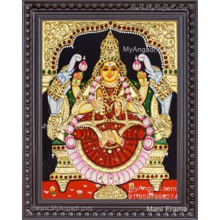 Gajalakshmi Tanjore Painting