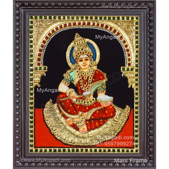 Annapoorani Tanjore Painting Annapoorani Tanjore Painting