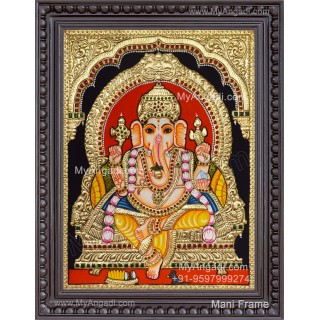 Ganapathi Tanjore Painting Tanjore Painting